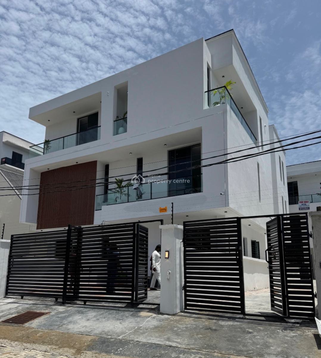 Contemporary 4 Bedroom  Semi-detached Duplex with Bq, Ikate, Lekki, Lagos, Semi-detached Duplex for Sale