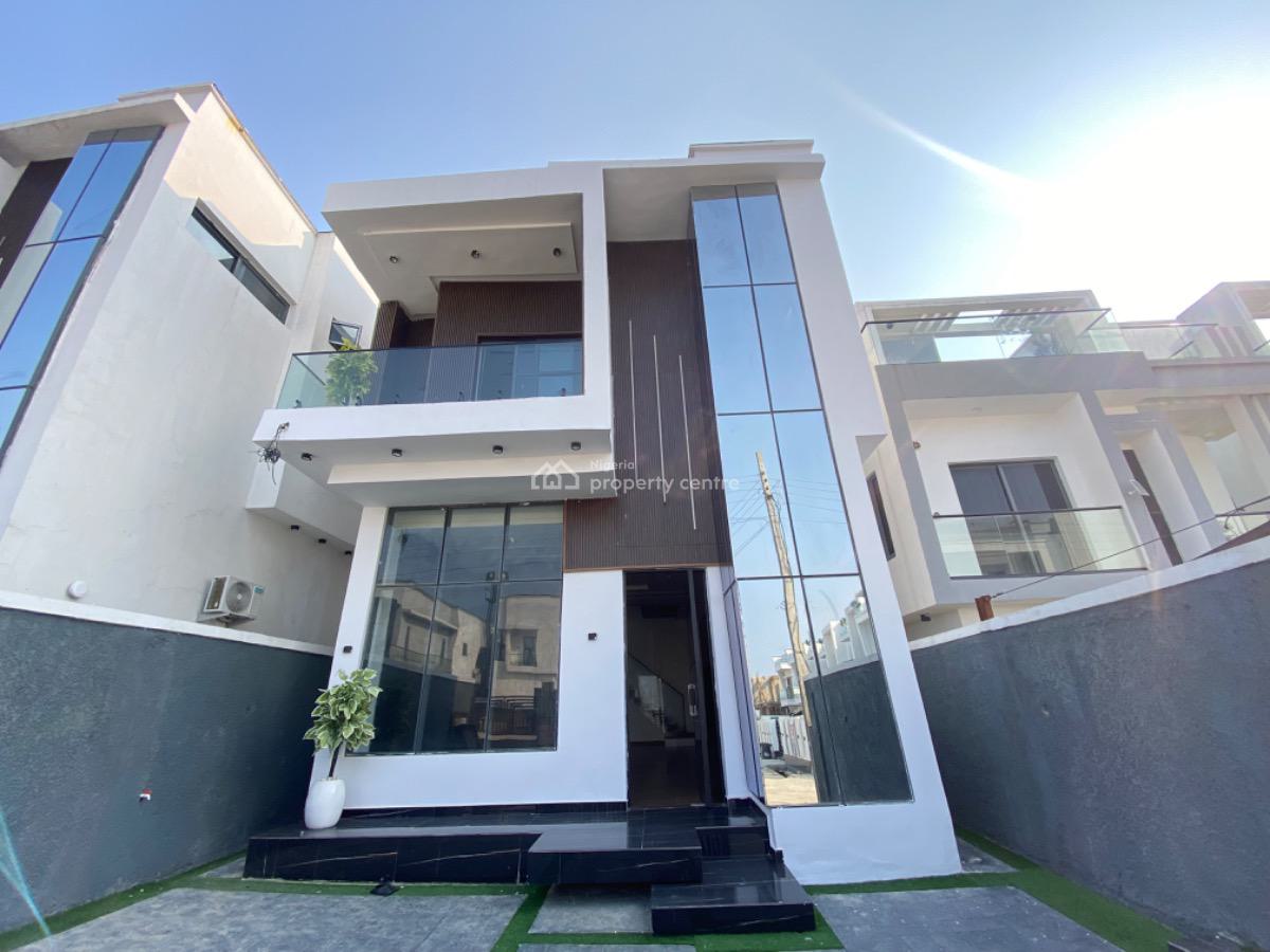 Modern 5 Bedroom Fully Detached Duplex with Pool and Bq Available, Ajah, Lagos, Detached Duplex for Sale