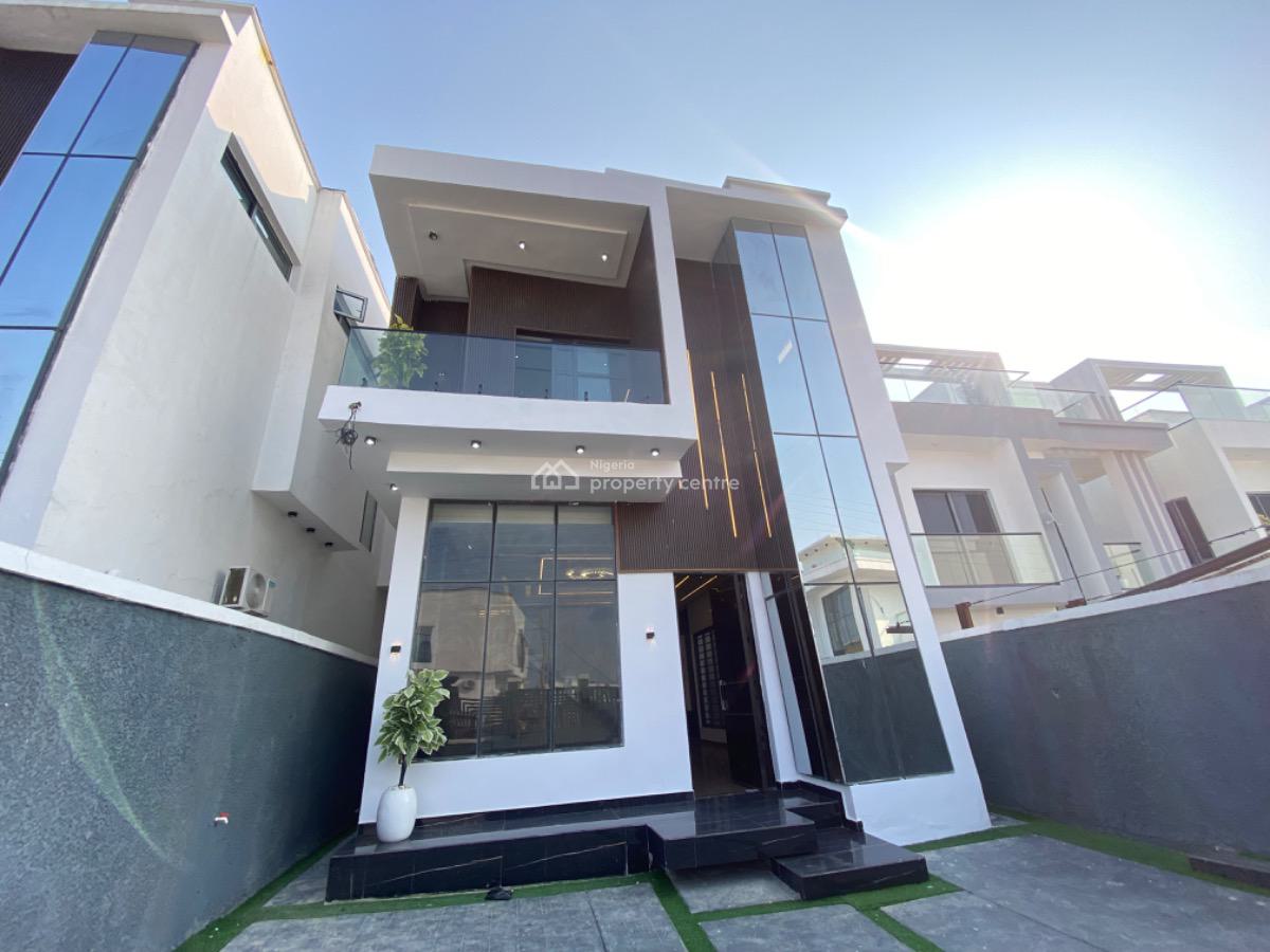 Modern 5 Bedroom Fully Detached Duplex with Pool and Bq Available, Ajah, Lagos, Detached Duplex for Sale