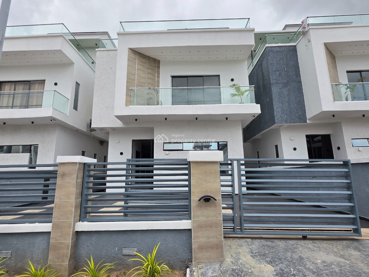 Stunning 5 Bedroom Detached Duplex with Bq, Osapa, Lekki, Lagos, Detached Duplex for Sale