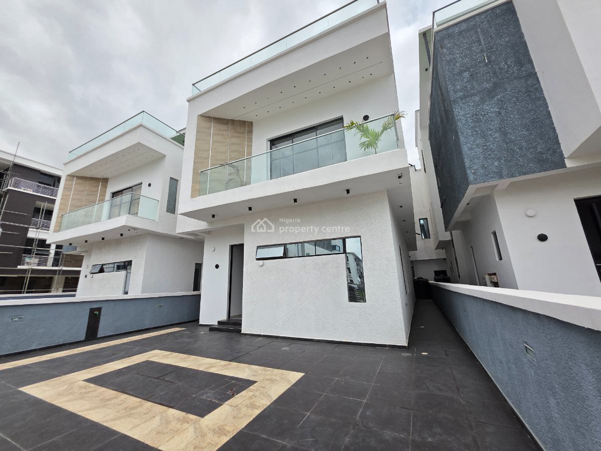 Stunning 5 Bedroom Detached Duplex with Bq, Osapa, Lekki, Lagos, Detached Duplex for Sale