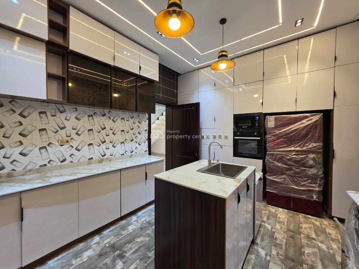 Stunning 5 Bedroom Detached Duplex with Bq, Osapa, Lekki, Lagos, Detached Duplex for Sale