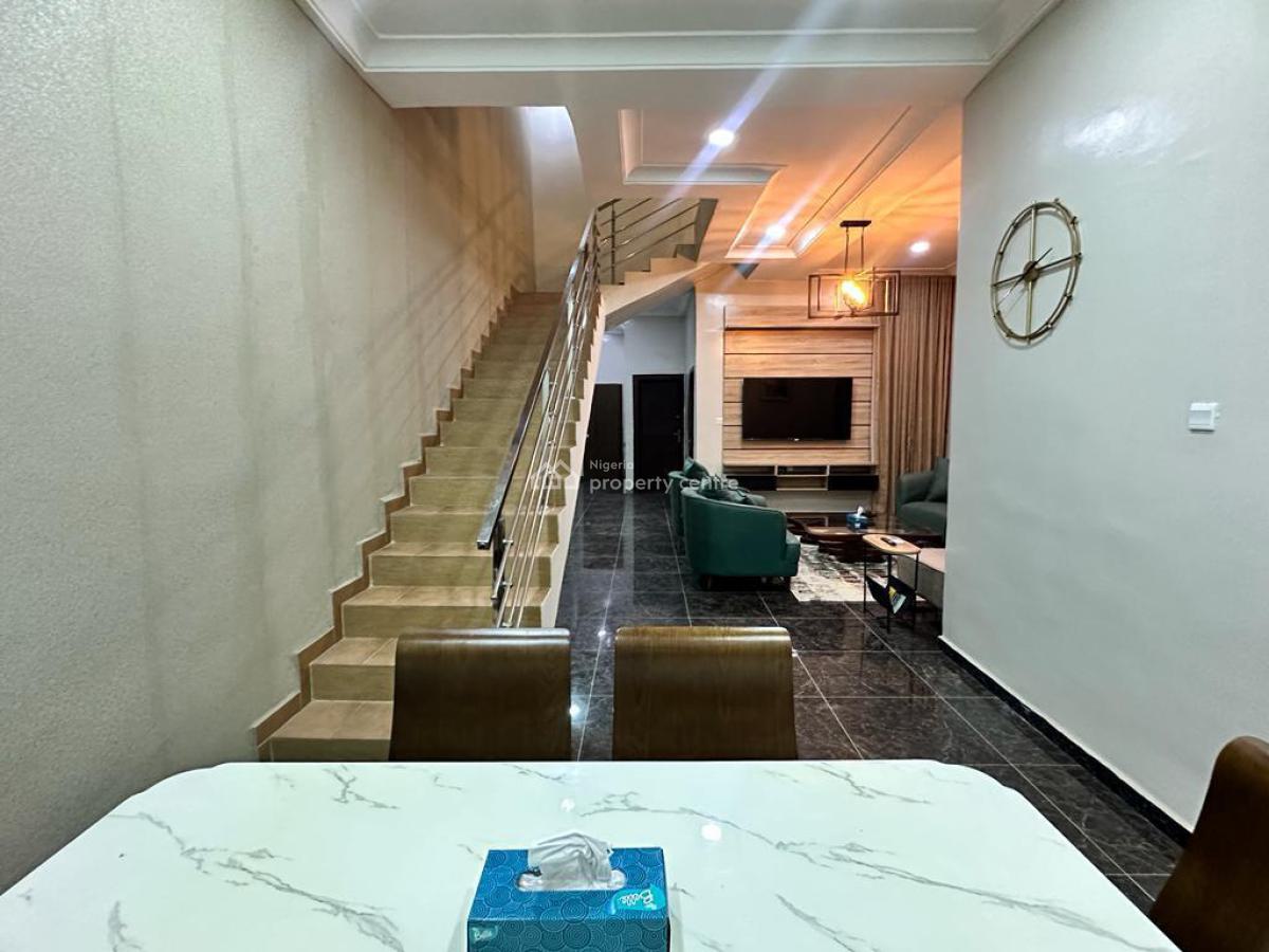 5 Bedroom Furnished & Serviced Semi Detached Duplex,bq, Self Compound, Wuse 2, Abuja, Semi-detached Duplex for Rent
