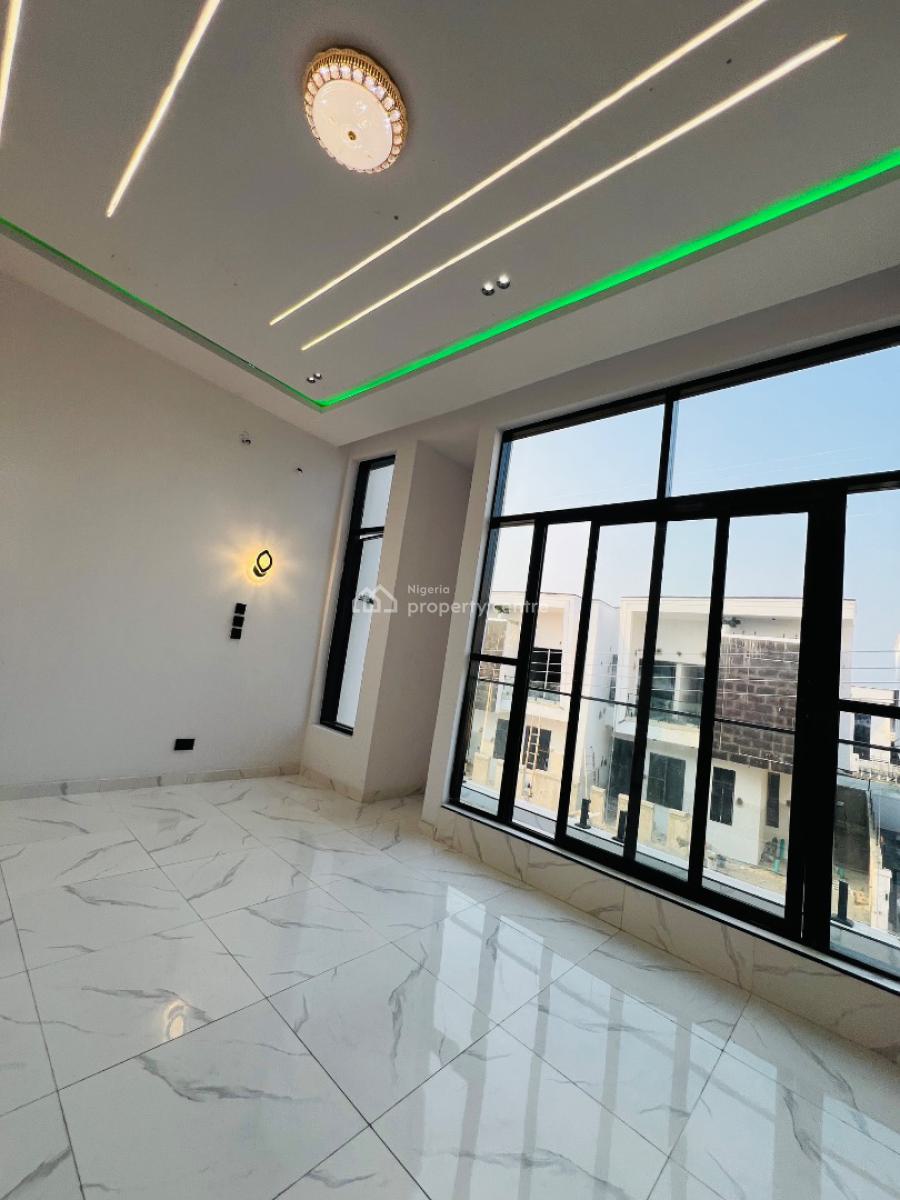Beautiful 4 Bedroom Semi Detached Duplex with a Bq in a Secured Estate, Lekki Palm City, Ajah, Lagos, Semi-detached Duplex for Sale
