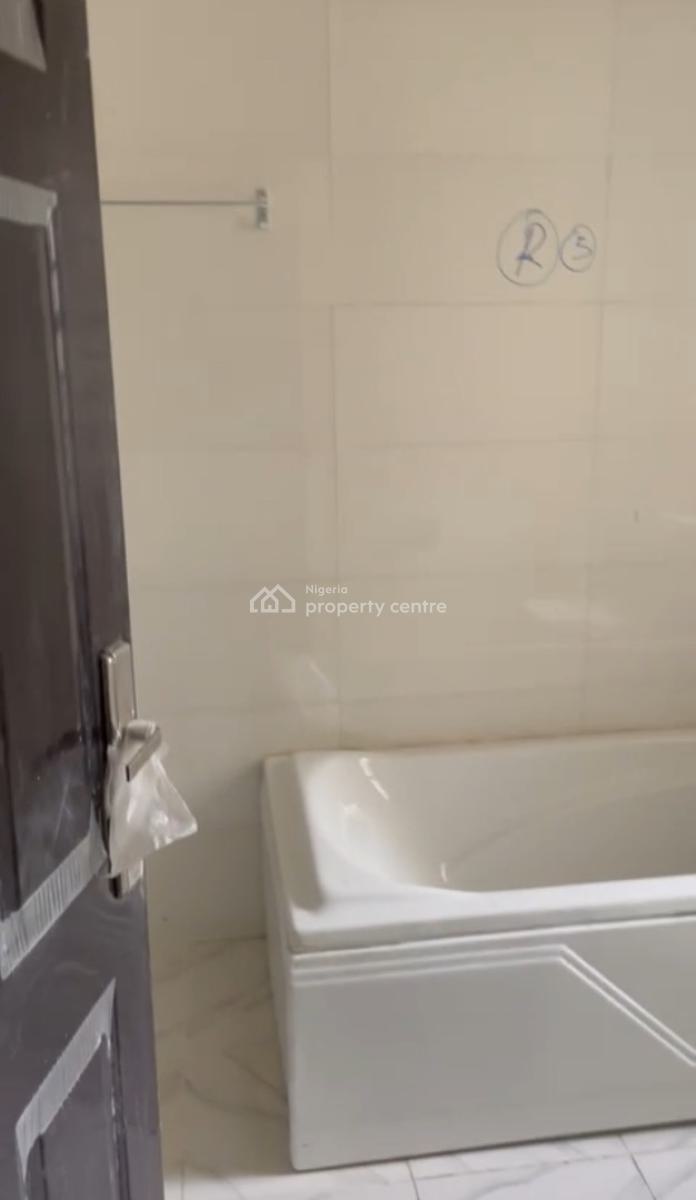 Brand New Clean 3 Bedroom Flat, Well Located, By Magistrate Court, Life Camp, Abuja, Flat / Apartment for Rent