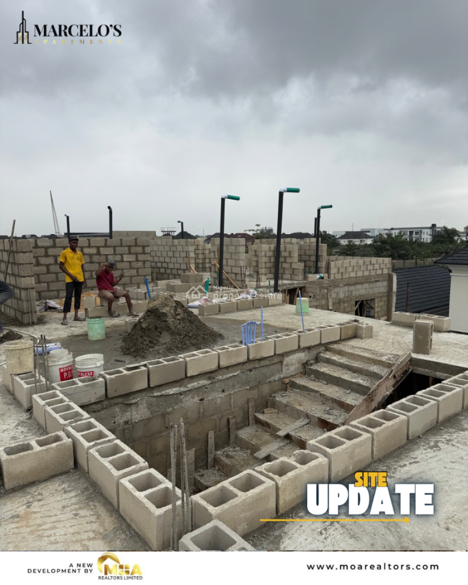 Luxury 2 Bedroom Apartment with Swimming Pool & Gym, Lekki Scheme 2, Lekki Phase 2, Lekki, Lagos, Block of Flats for Sale