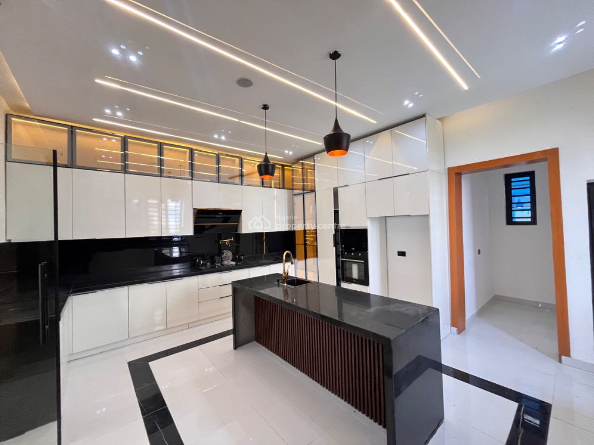 Gorgeous 5 Bedroom Fully Detached Duplex with a Swimming Pool and Bq, Ajah, Lagos, Detached Duplex for Sale