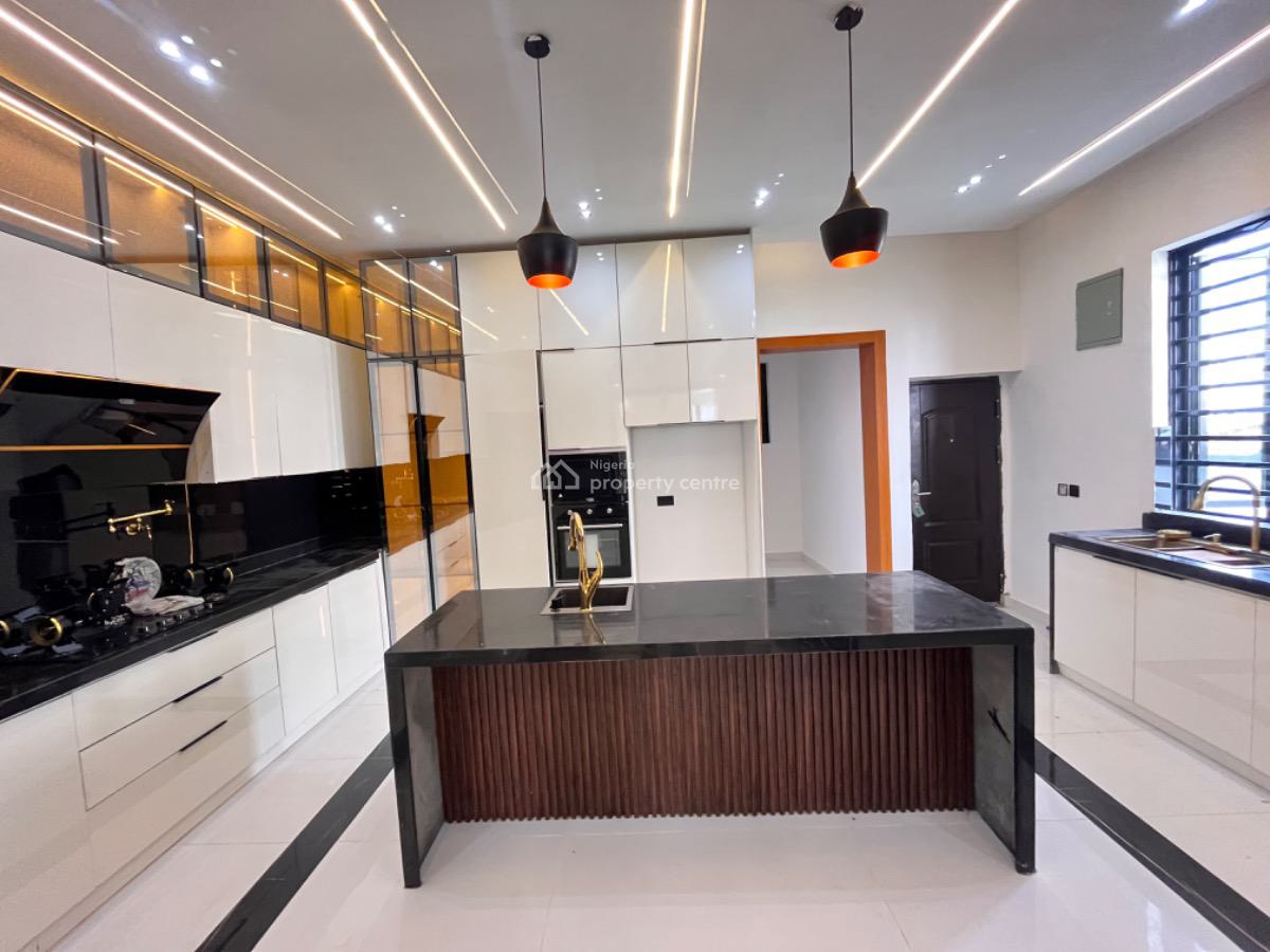 Gorgeous 5 Bedroom Fully Detached Duplex with a Swimming Pool and Bq, Ajah, Lagos, Detached Duplex for Sale