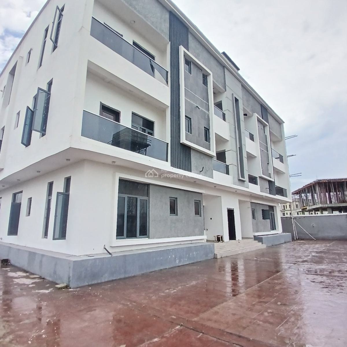 8 Units of 3 Bedroom Apartment with Bq in Periwinkle Estate, Lekki Phase 1, Lekki, Lagos, Block of Flats for Sale