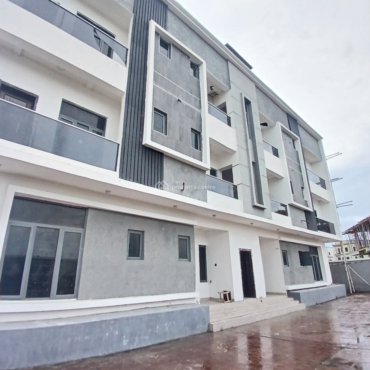 8 Units of 3 Bedroom Apartment with Bq in Periwinkle Estate, Lekki Phase 1, Lekki, Lagos, Block of Flats for Sale