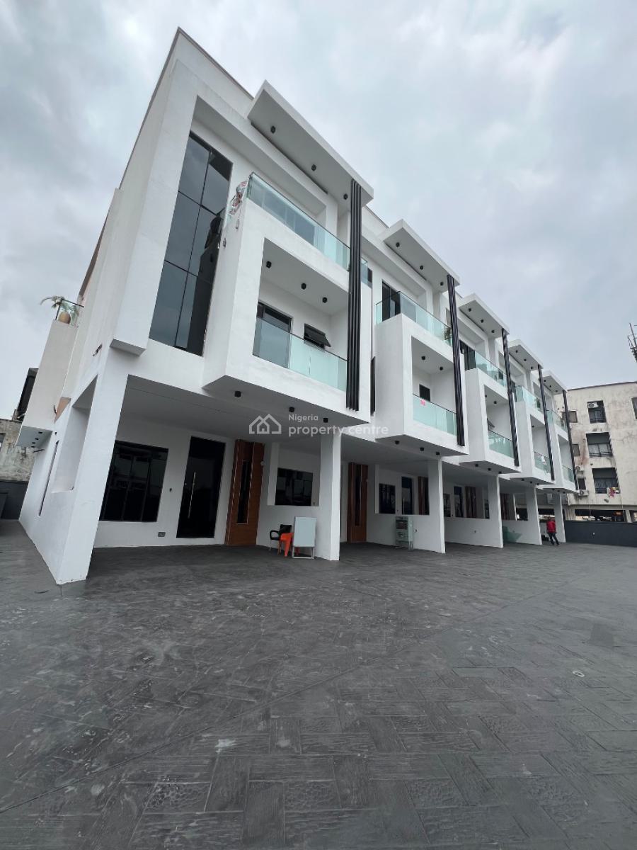 Lovely  4 Bedroom Terraced Duplex with Amazing Facilities, Osapa London, Osapa, Lekki, Lagos, Terraced Duplex for Sale