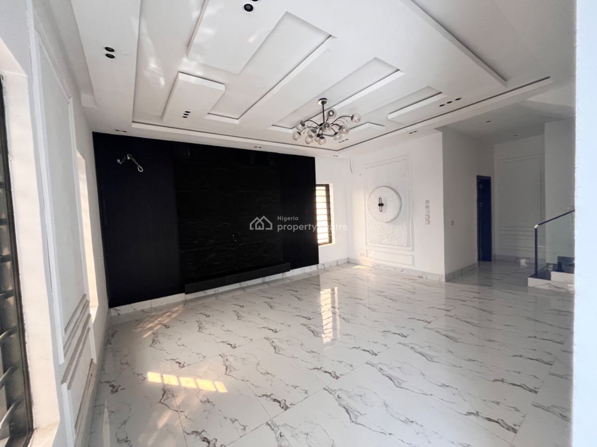 Spacious 5 Bedroom Fully Detached Duplex with Bq Available at Ajah, Ajah, Lagos, Detached Duplex for Sale