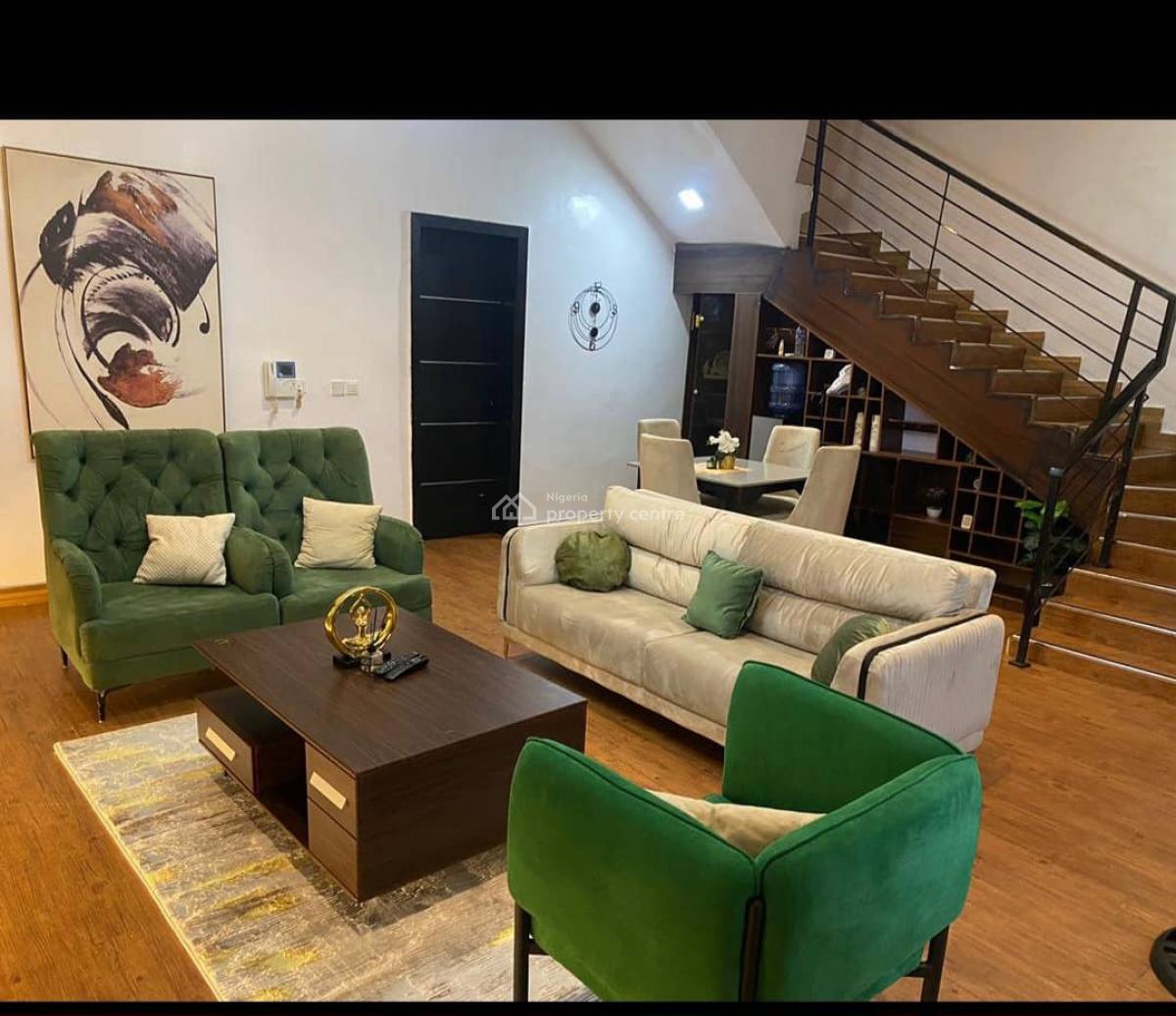 Luxury 4 Bedroom Duplex, Sangotedo, Ajah, Lagos, Terraced Duplex Short Let