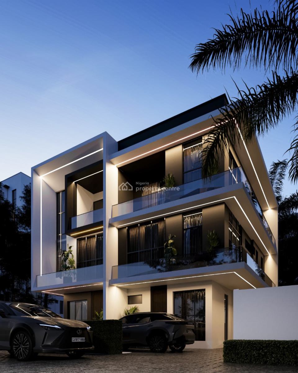 5 Bedroom Semi-detached Duplex, Fubara Dublin Green, Igbo Efon,, Lekki, Lagos, Semi-detached Duplex for Sale