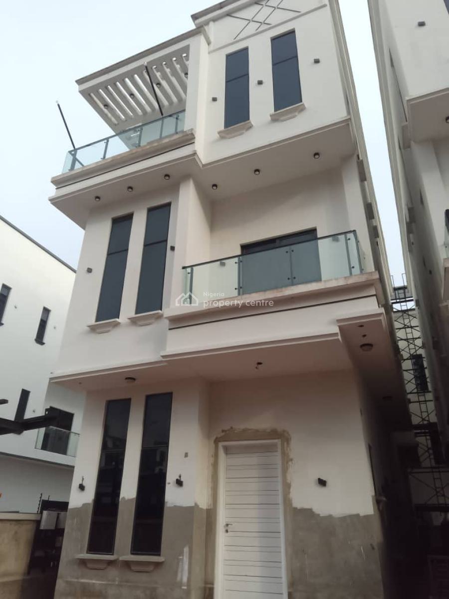 Beautiful 5 Bedroom Fully Detached Duplex with Bq and Swimming Pool, Seagate Estate, Lekki, Lagos, Detached Duplex for Sale