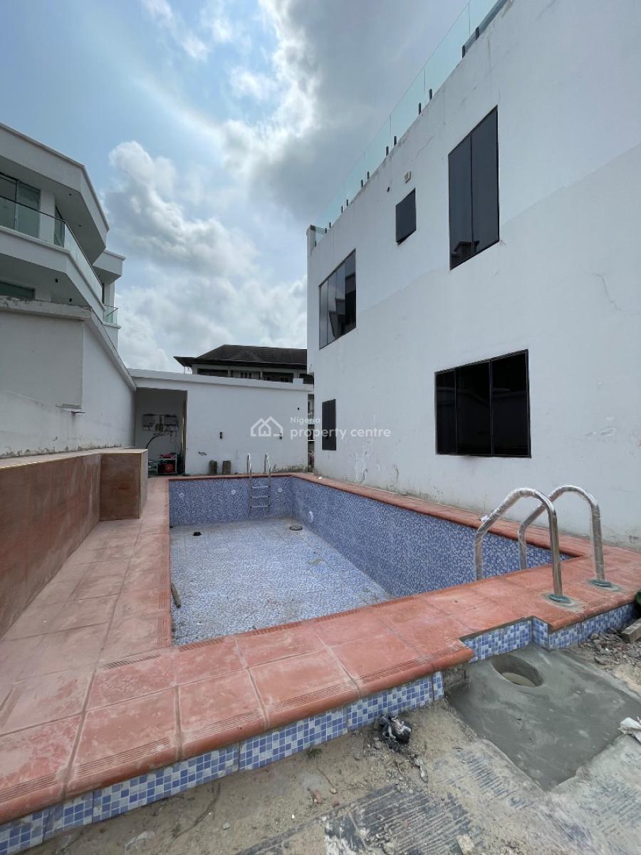 Premium 5 Bedroom Fully Detached Duplex with Pool in a Secure Estate, Osapa London, Osapa, Lekki, Lagos, Detached Duplex for Sale