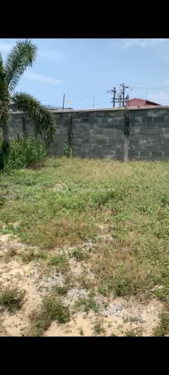 Partly Fenced 1015sqm in a Built Up Estate, Zone a, Nicole Town Estate, Nicon Town, Lekki, Lagos, Residential Land for Sale