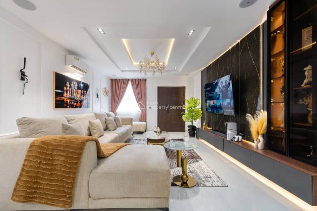 Luxury 4 Bedroom Terrace  Apartment in Lekki 1 Available From Today (p, Lekki Phase 1, Lekki, Lagos, Flat / Apartment Short Let