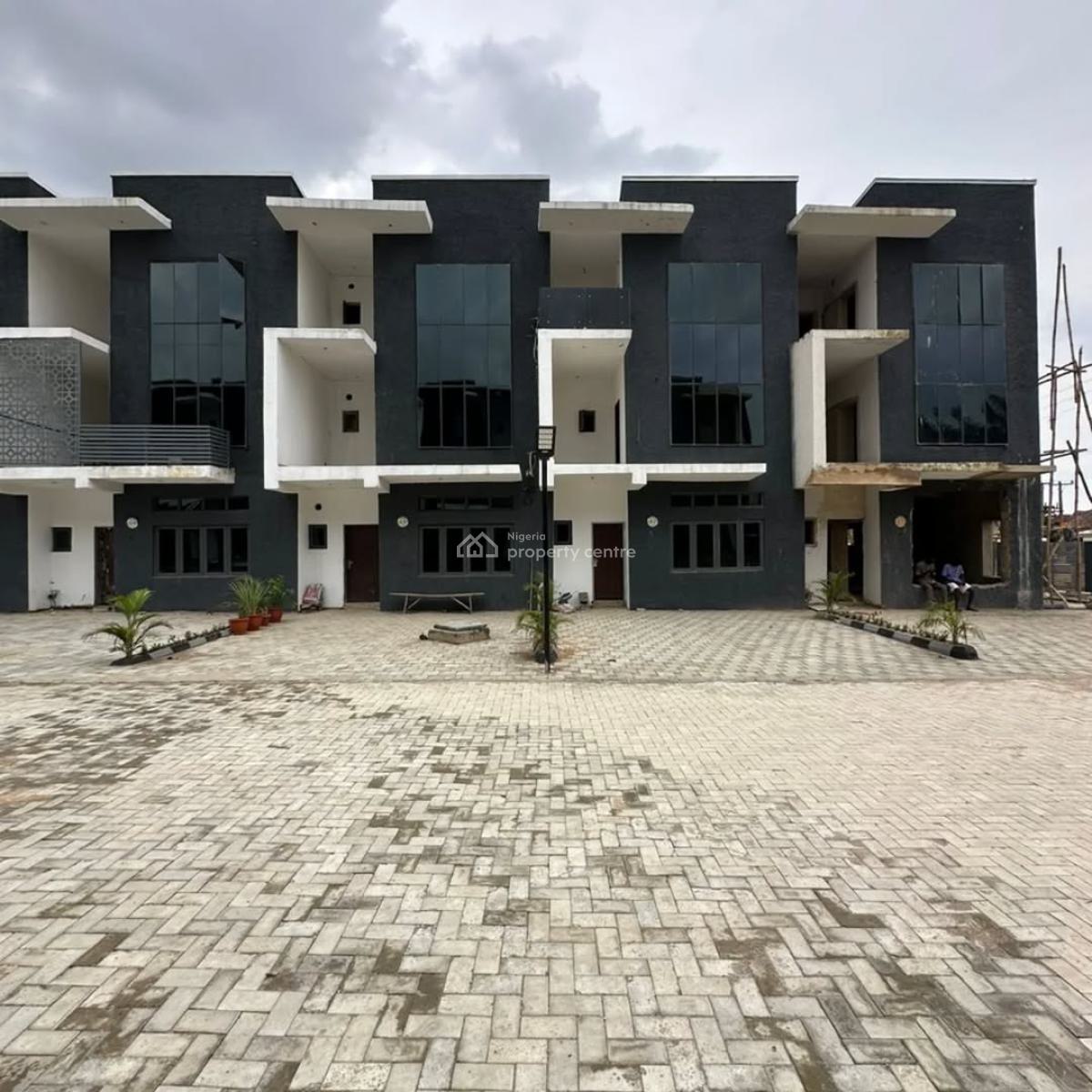 Brand New Luxury 4 Bedroom Terrace Duplex with Bq. Sweet Neighborhood, Serene Neighborhood, Gudu, Abuja, Terraced Duplex for Rent