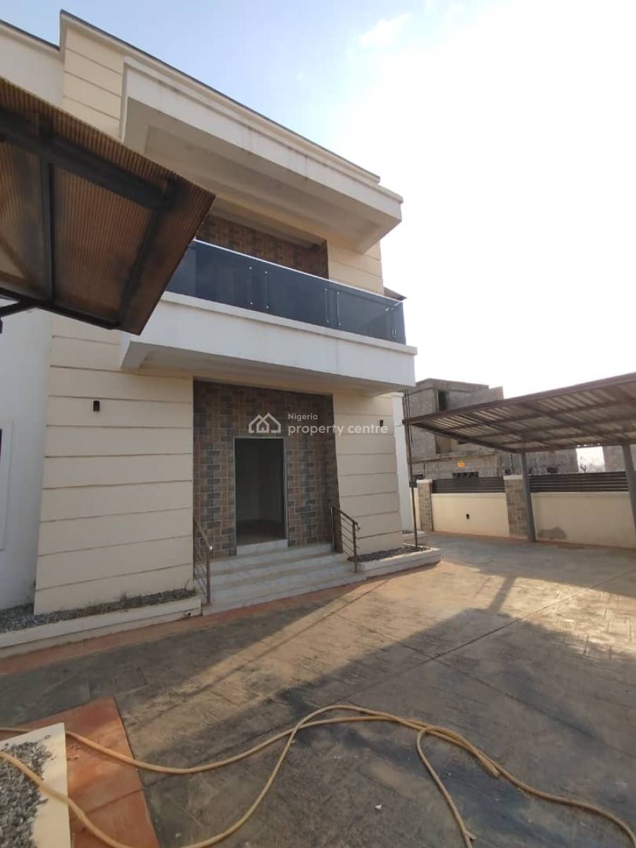 Newly 5 Bedroom Fully Detached Duplex with Security House, Lugbe District, Abuja, Detached Duplex for Rent