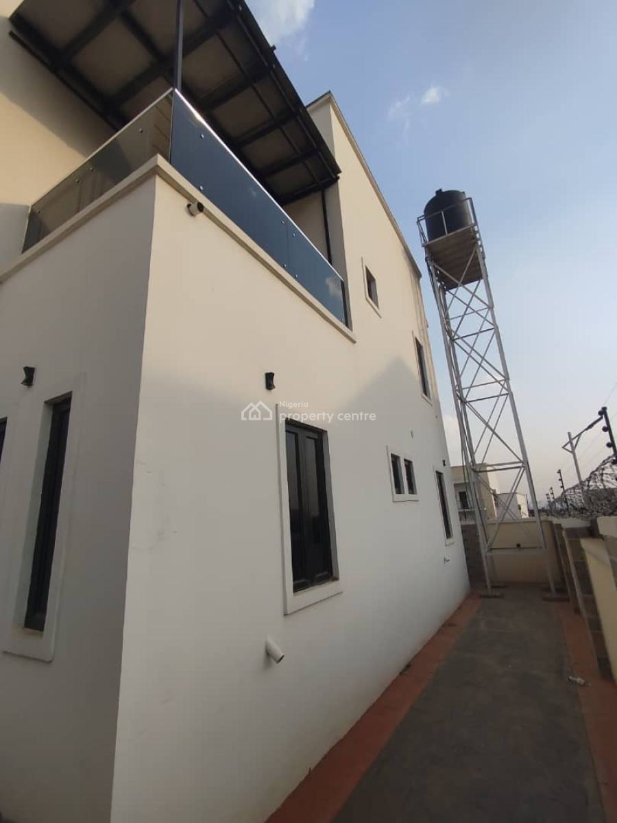 Newly 5 Bedroom Fully Detached Duplex with Security House, Lugbe District, Abuja, Detached Duplex for Rent