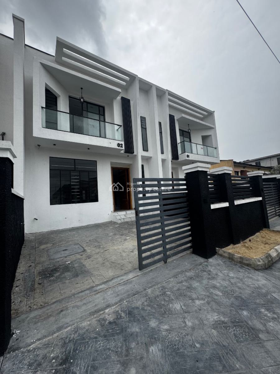 Lovely 4 Bedroom Semi Detached Duplex, Idado, Lekki, Lagos, Semi-detached Duplex for Sale