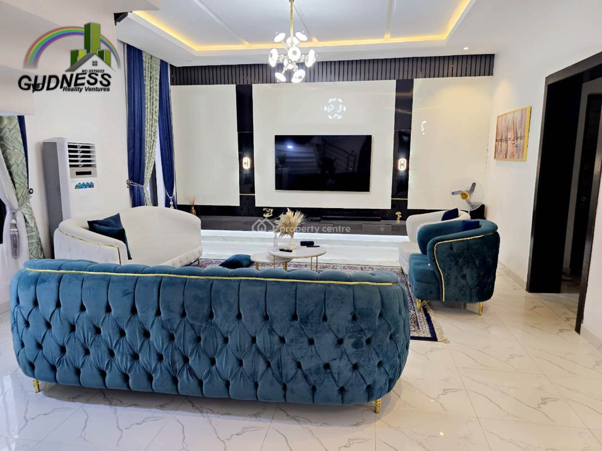 Fully Furnished 4 Bedroom Semi Detached Duplex, Lekki Scheme 2, Ajah, Lagos, Semi-detached Duplex for Rent