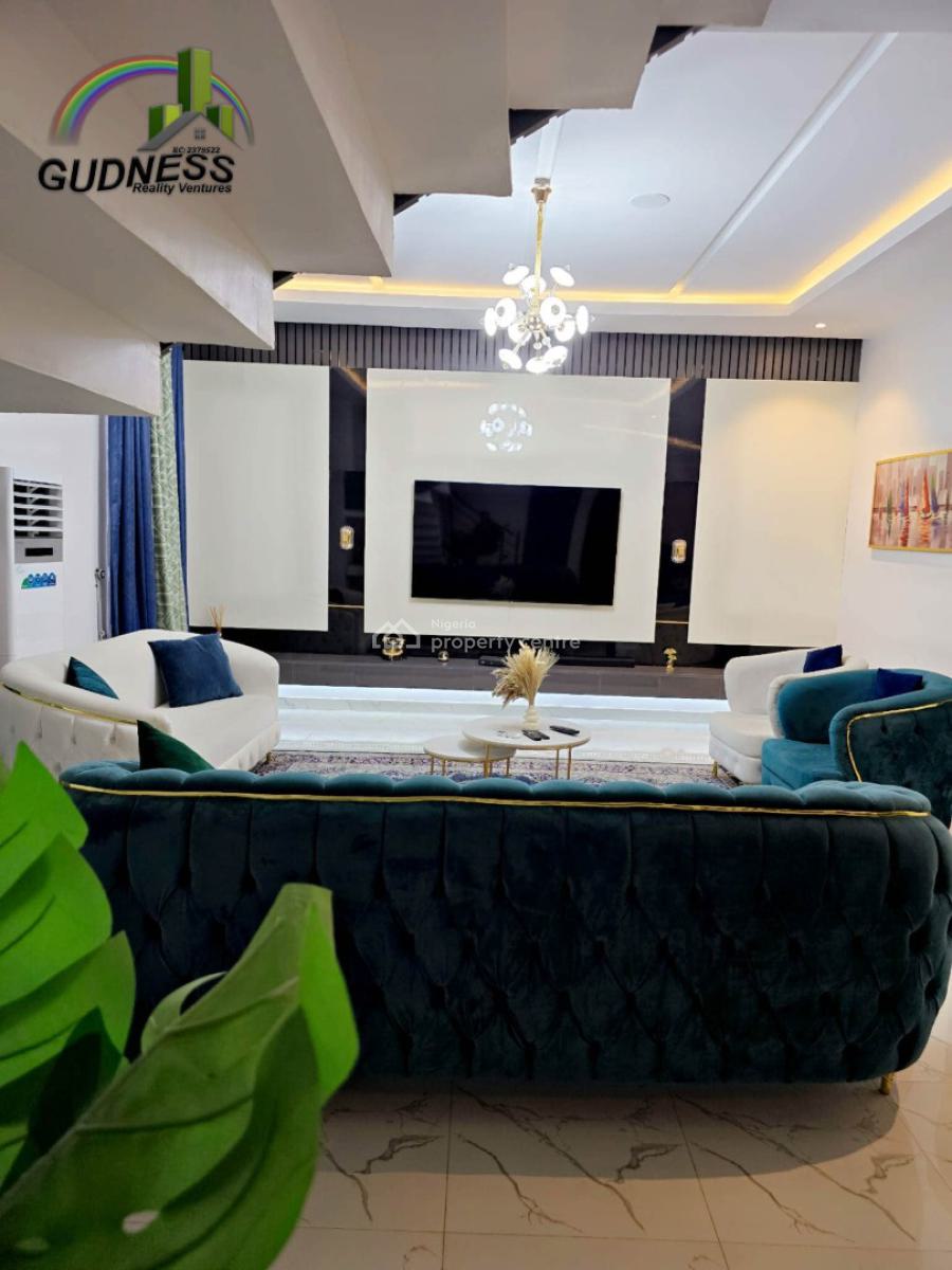 Fully Furnished 4 Bedroom Semi Detached Duplex, Lekki Scheme 2, Ajah, Lagos, Semi-detached Duplex for Rent