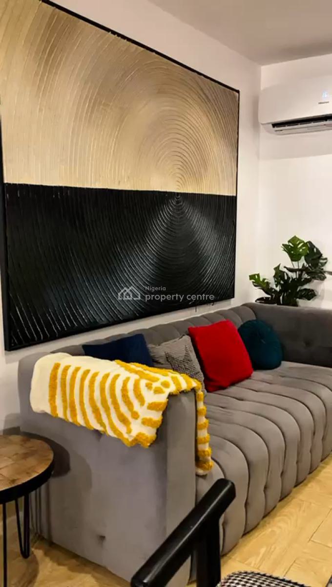 an Aesthetically Finished One (1) Bedroom Apartment + Wifi, Yaba, Alagomeji, Yaba, Lagos, Mini Flat (room and Parlour) Short Let