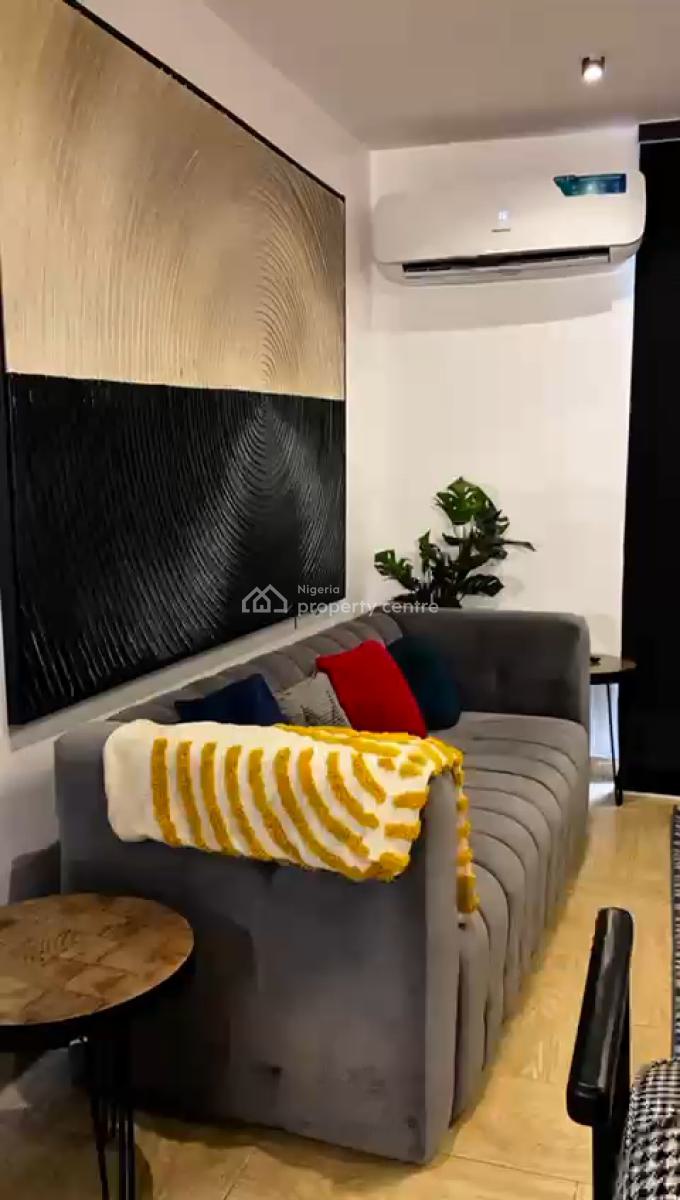 an Aesthetically Finished One (1) Bedroom Apartment + Wifi, Yaba, Alagomeji, Yaba, Lagos, Mini Flat (room and Parlour) Short Let