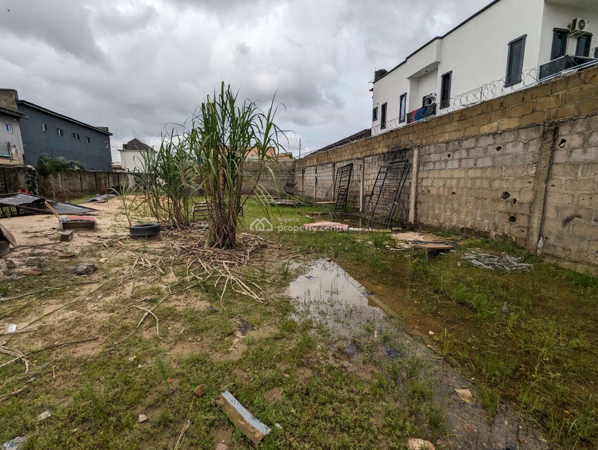 L-shaped 1207 Sqm Fenced Land with Deed, Addo Road, Ajah, Lagos, Mixed-use Land for Sale