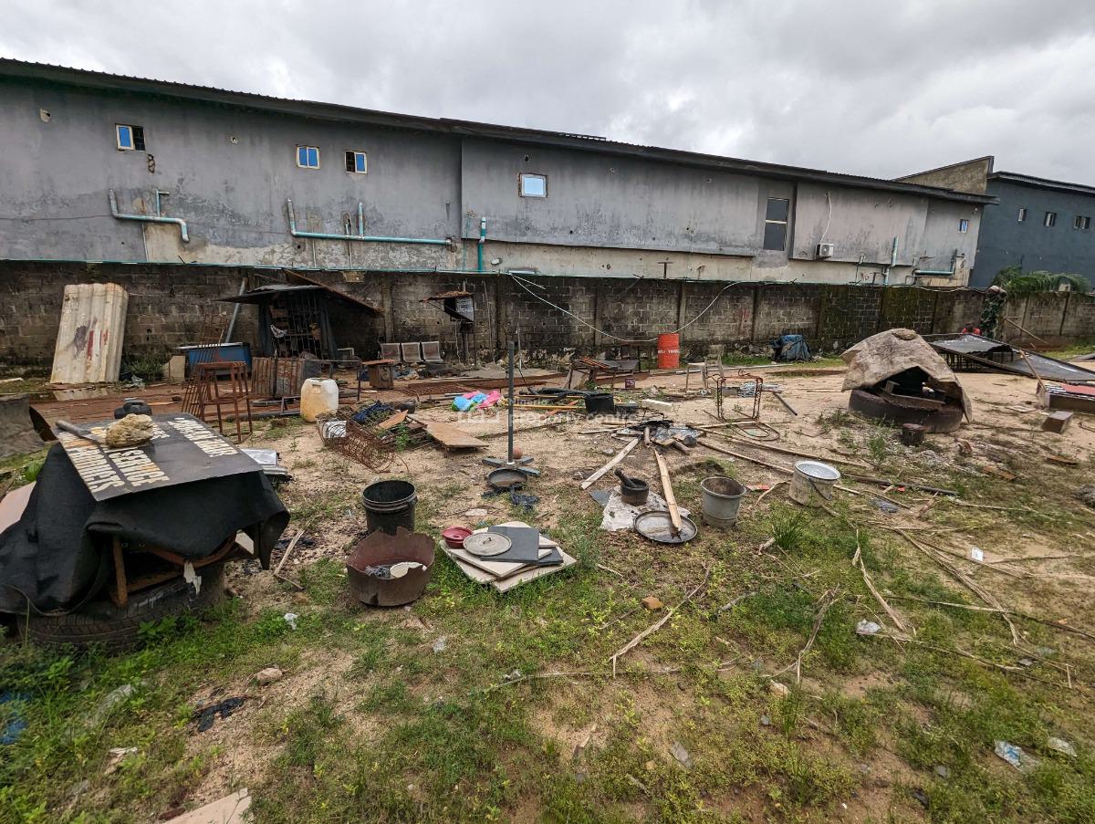L-shaped 1207 Sqm Fenced Land with Deed, Addo Road, Ajah, Lagos, Mixed-use Land for Sale