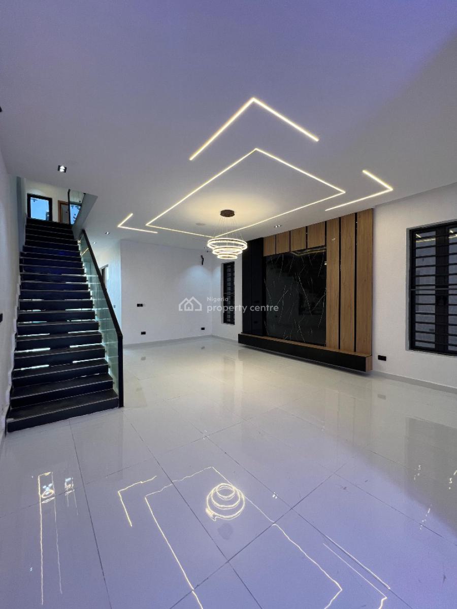 Exquisite 5 Bedroom Detached Duplex with Swimming Pool and Bq, Ajah, Lagos, Detached Duplex for Sale