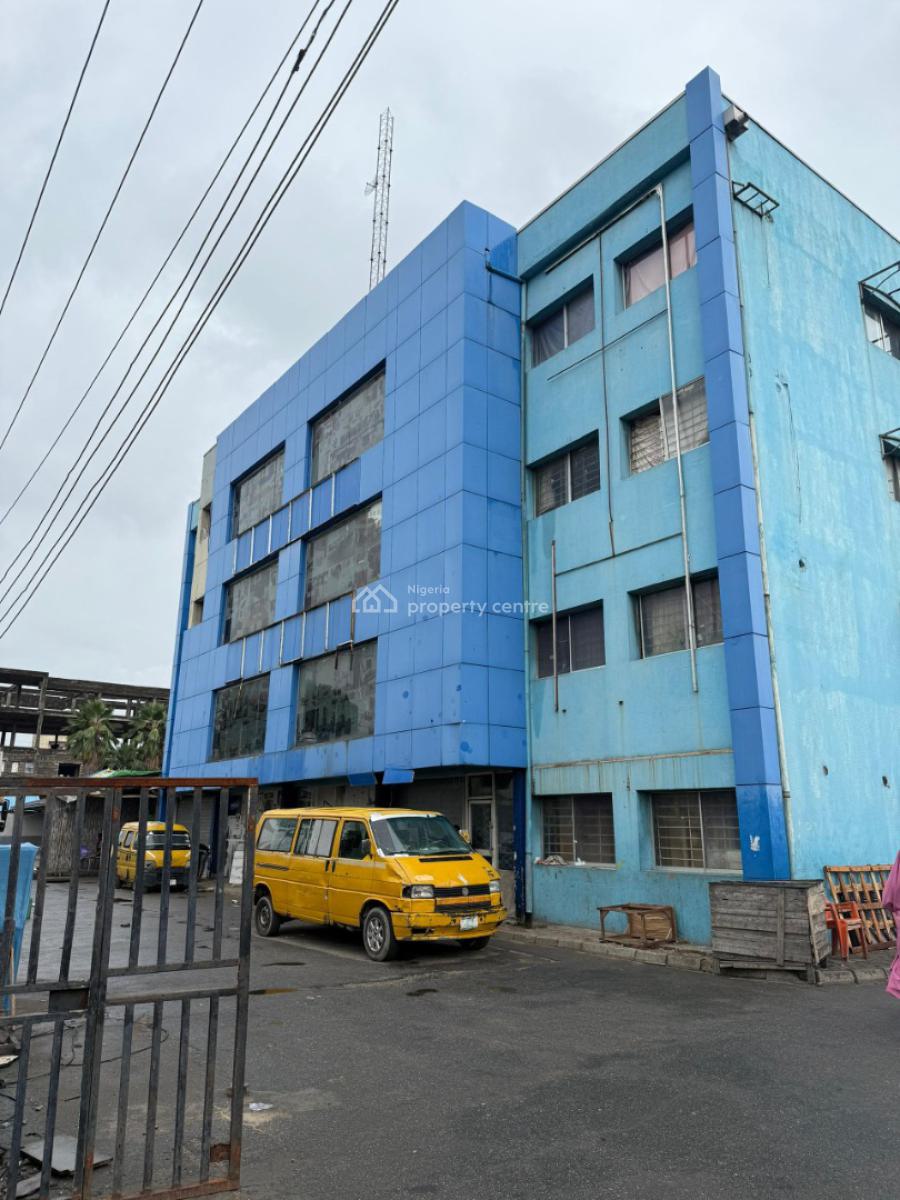 3 Floors of 300 Sqm Office Space with 519sqm Warehouse, Apapa, Lagos, Commercial Property for Rent