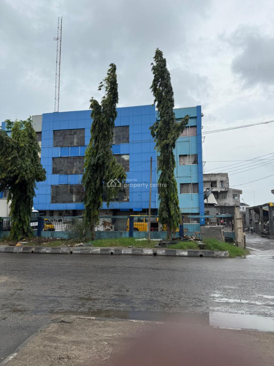 3 Floors of 300 Sqm Office Space with 519sqm Warehouse, Apapa, Lagos, Commercial Property for Rent