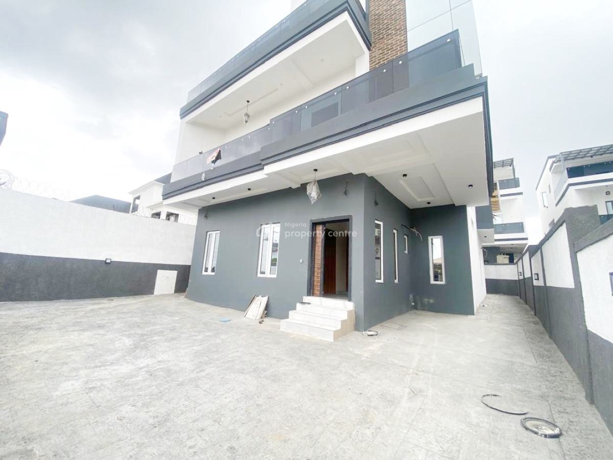 a Newly Built Spacious 5 Bedroom Fully Detached Duplex with Bq, Gra Phase 2, Magodo, Lagos, Detached Duplex for Sale
