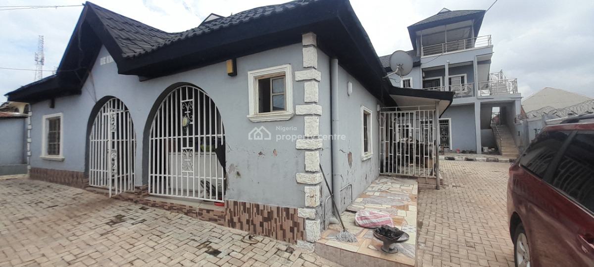 a Well Built 4 Bedroom Bungalow Owner Built, Off Araromi Road in Owode Town, Ede North, Osun, Detached Bungalow for Sale