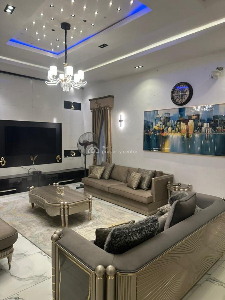 Fully Furnished 4 Bedroom Detached with Bq, Lekki Palms City, Ajah, Lagos, Detached Duplex for Sale