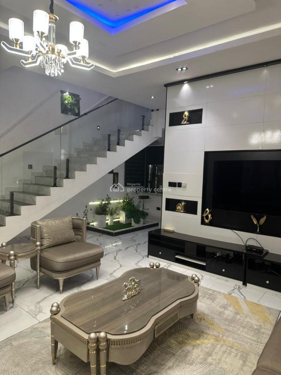 Fully Furnished 4 Bedroom Detached with Bq, Lekki Palms City, Ajah, Lagos, Detached Duplex for Sale