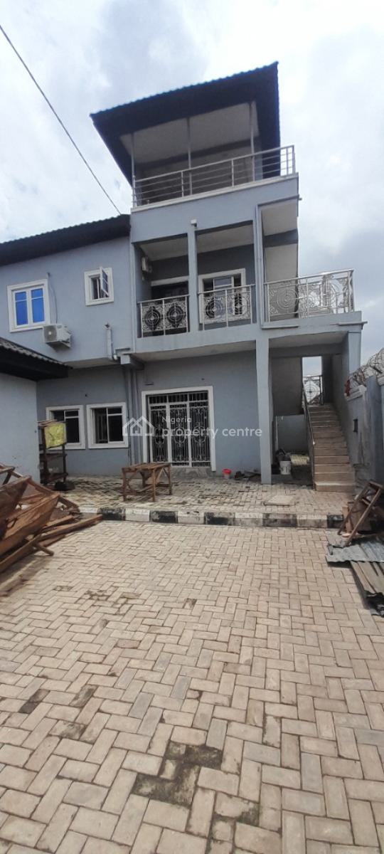a Well Built 2 Flats Consisting of a Mini Flats and a 3 Bedroom Flat, Off Araromi Road, Ede North, Osun, Block of Flats for Sale