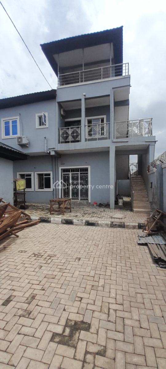 a Well Built 2 Flats Consisting of a Mini Flats and a 3 Bedroom Flat, Off Araromi Road, Ede North, Osun, Block of Flats for Sale