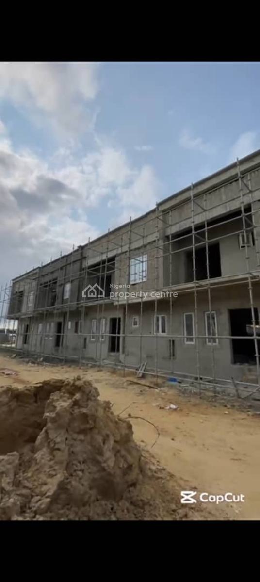 2 Bedroom Terraced Duplex with Bq Fully Solar Powered, Abraham Adesanya Citadel Oasis, Ogombo, Ajah, Lagos, Terraced Duplex for Sale