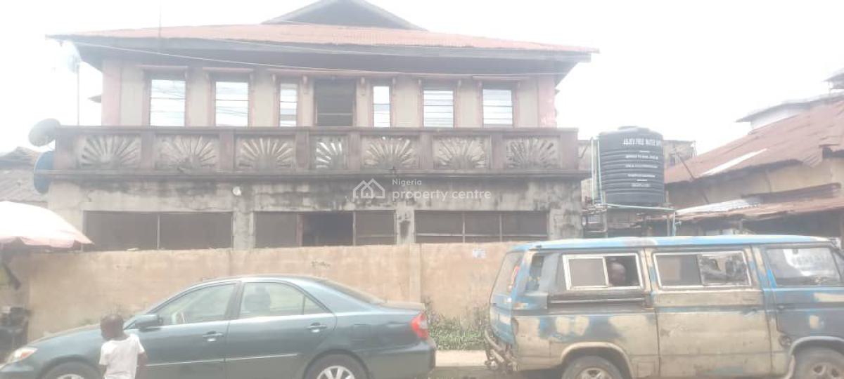 Prime Land Measuring 876sqm, Brickfield Rd, Via Custain B/top. Close Proximity to, Ebute Metta West, Yaba, Lagos, Mixed-use Land for Sale