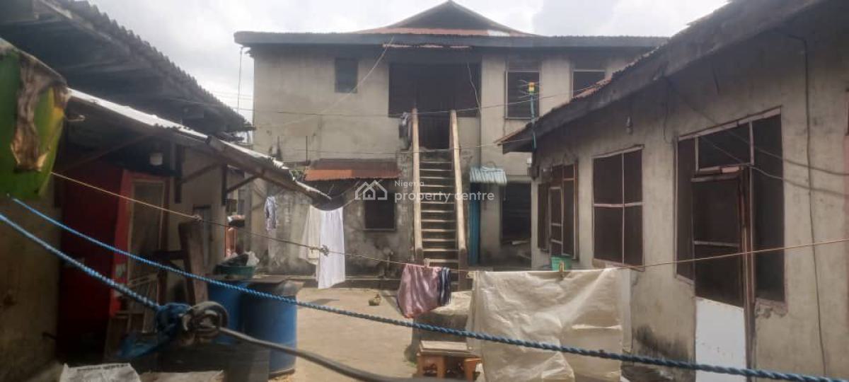 Prime Land Measuring 876sqm, Brickfield Rd, Via Custain B/top. Close Proximity to, Ebute Metta West, Yaba, Lagos, Mixed-use Land for Sale