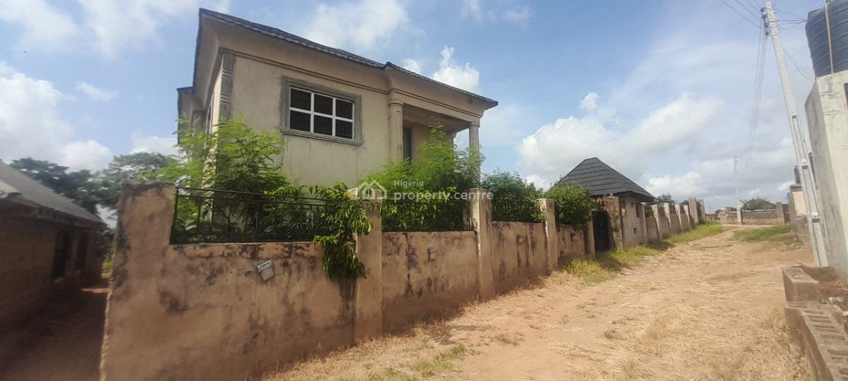 Uncompleted 4 Bedroom Detached House, Gloryland Estate Aburo Lane 2 Aburo Street, Elebu Ireakari, Ibadan, Oyo, Detached Duplex for Sale