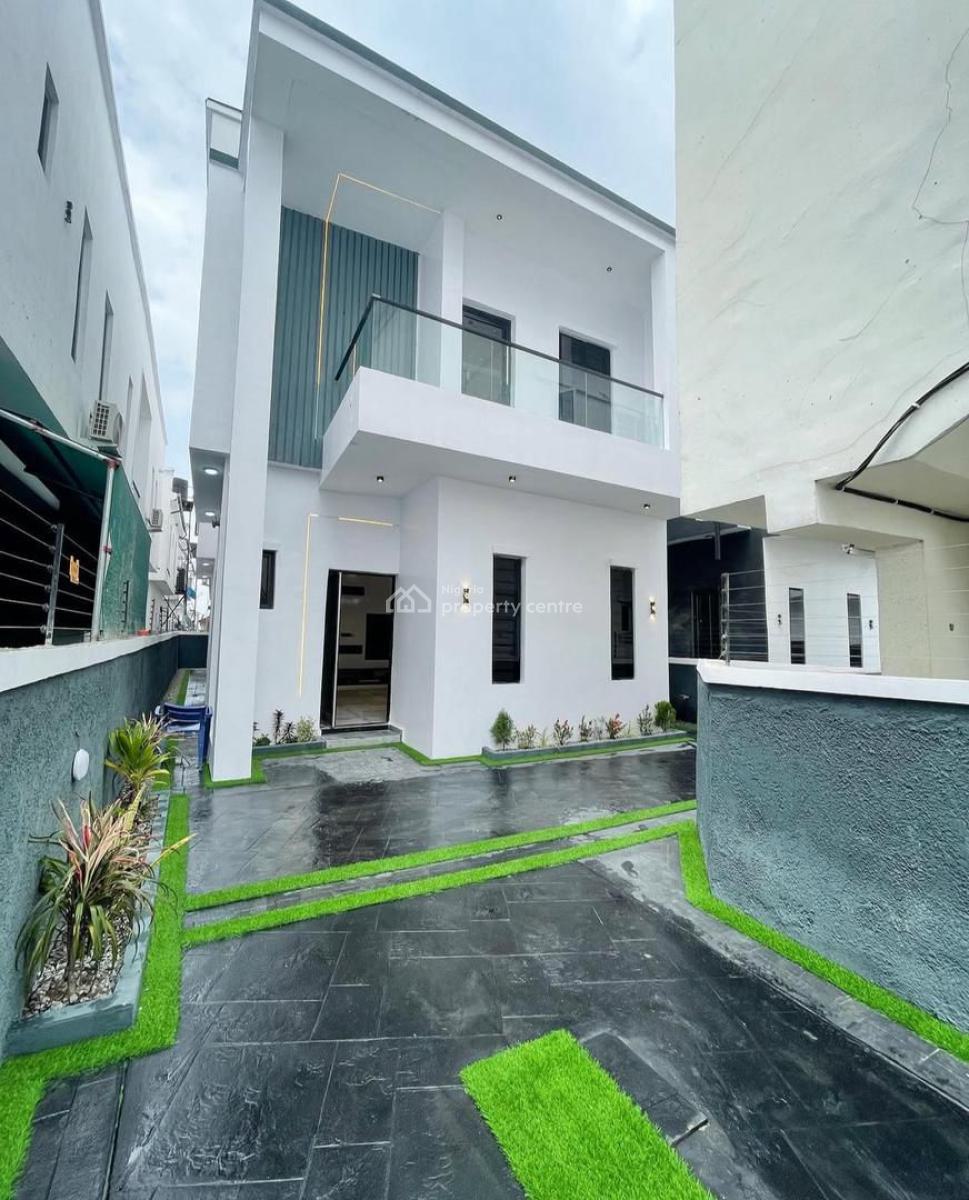 4 Bedroom Fully Detached Duplex with Solar and Bq, Lekki, Lagos, Detached Duplex for Sale