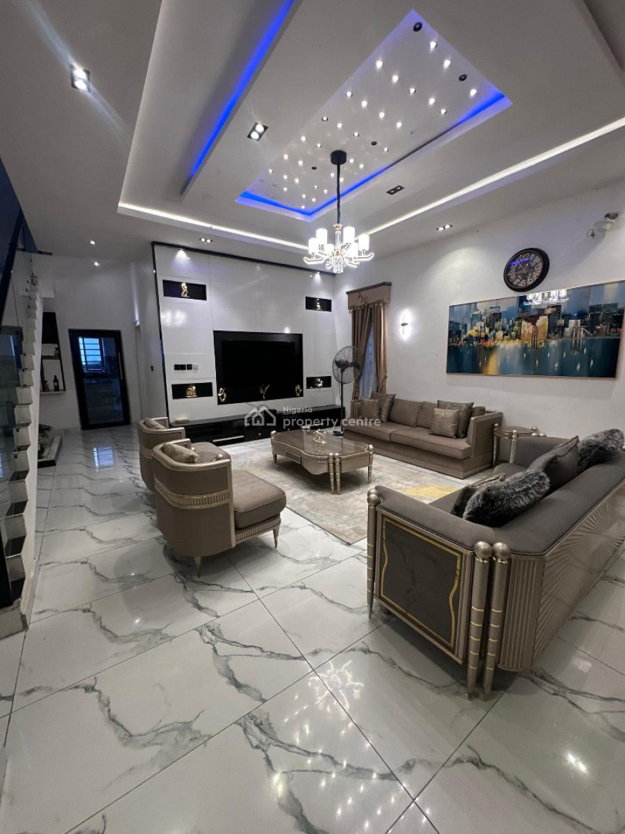 4 Bedroom Fully Detached Duplex with Solar and Bq, Lekki, Lagos, Detached Duplex for Sale