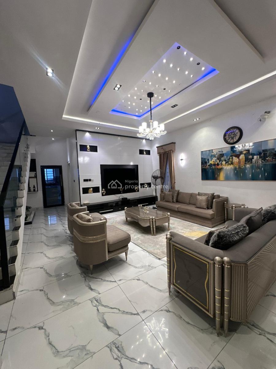 4 Bedroom Fully Detached Duplex with Solar and Bq, Lekki, Lagos, Detached Duplex for Sale
