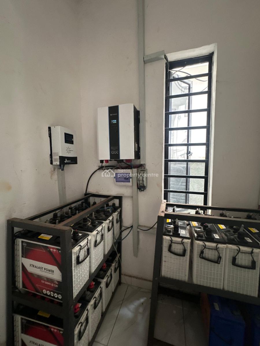 4 Bedroom Fully Detached Duplex with Solar and Bq, Lekki, Lagos, Detached Duplex for Sale