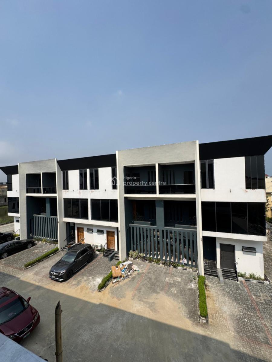 New Contemporary 4 Bedrooms Maisonette, Abraham Adesanya, Ajah, Lagos, Block of Flats for Sale